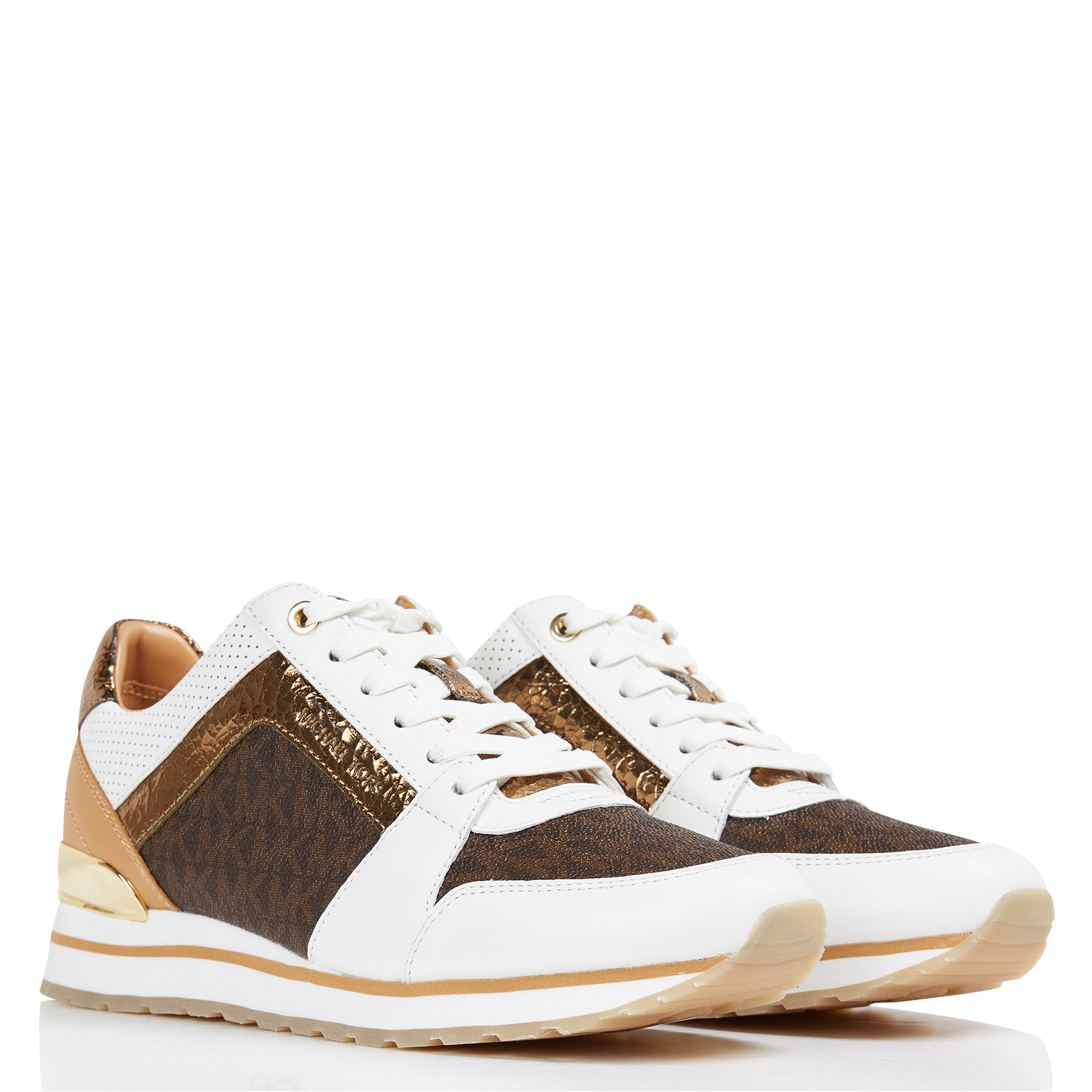 Baskets basses en cuir| Blanc