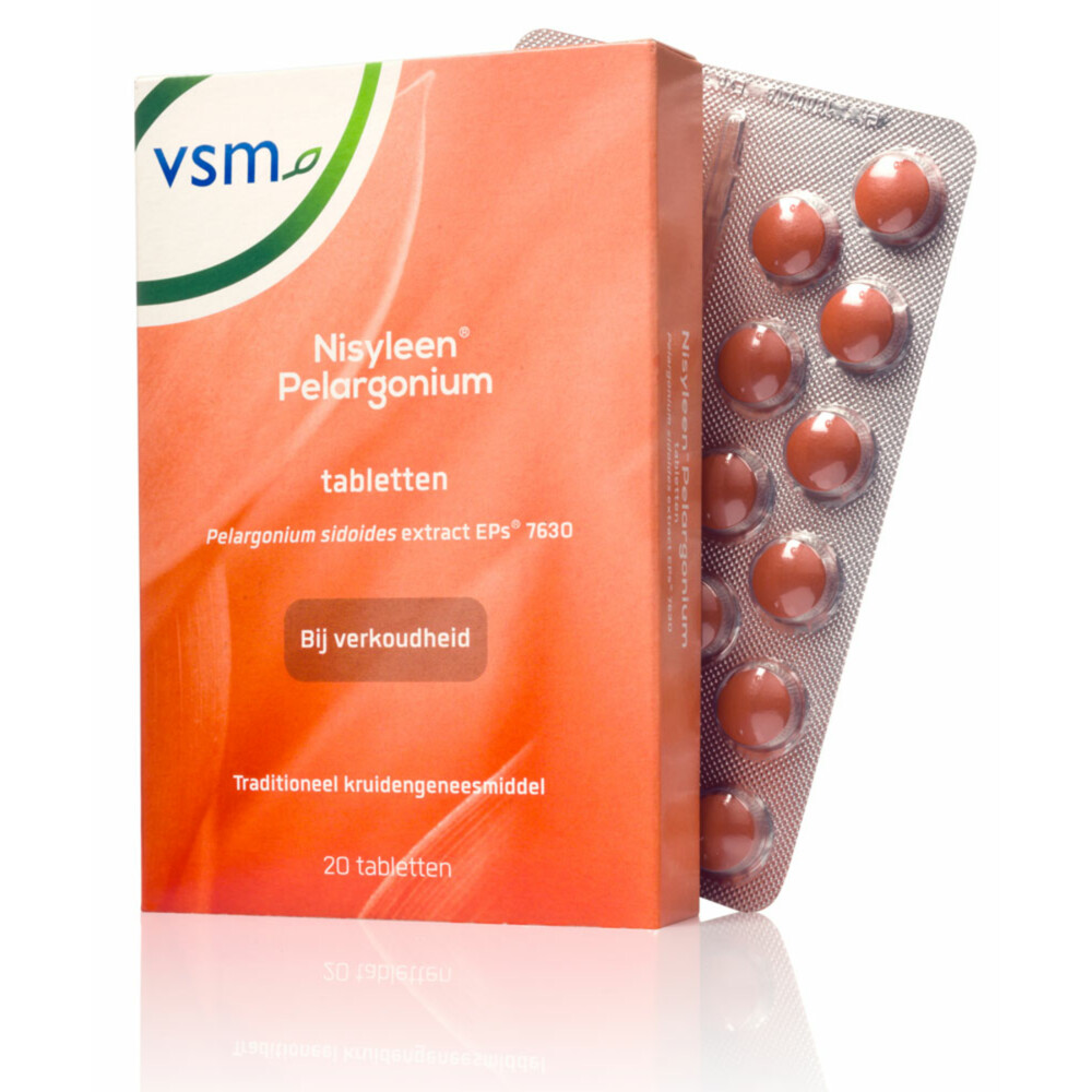 VSM Nisyleen Pelargonium tabletten20 tabletten