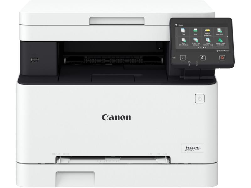 Canon Multifunktionsdrucker i-SENSYS MF651Cw 3-in-1-Farblaser-Multifunktionsdrucker