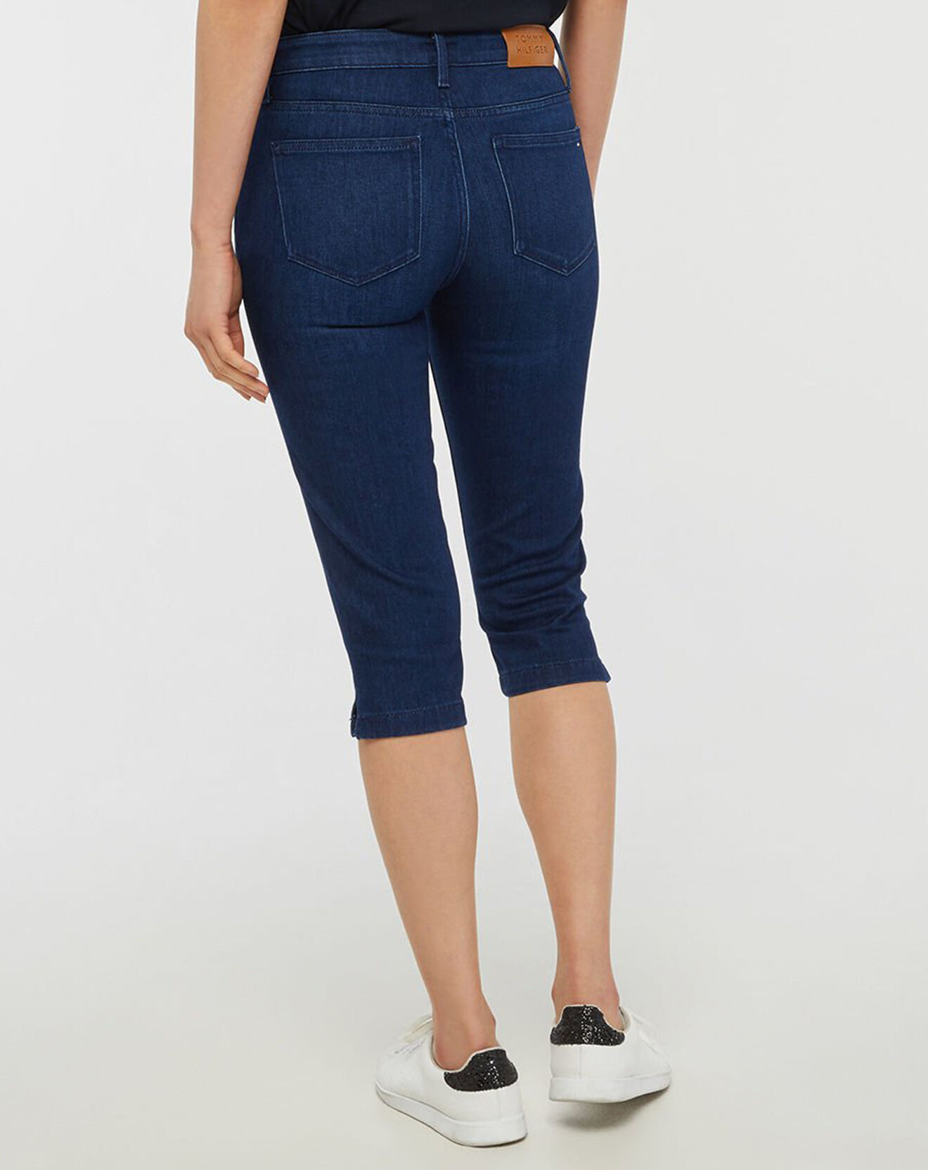 Tommy Hilfiger Pantacourt Denim bleu foncé