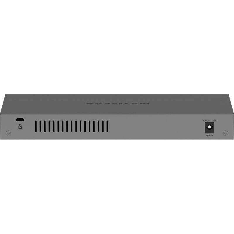 NETGEAR GS108MX-100EUS commutateur réseau Non-géré L2 Gigabit Ethernet (10/100/1000) Montage sur le bureau ou sur le mur