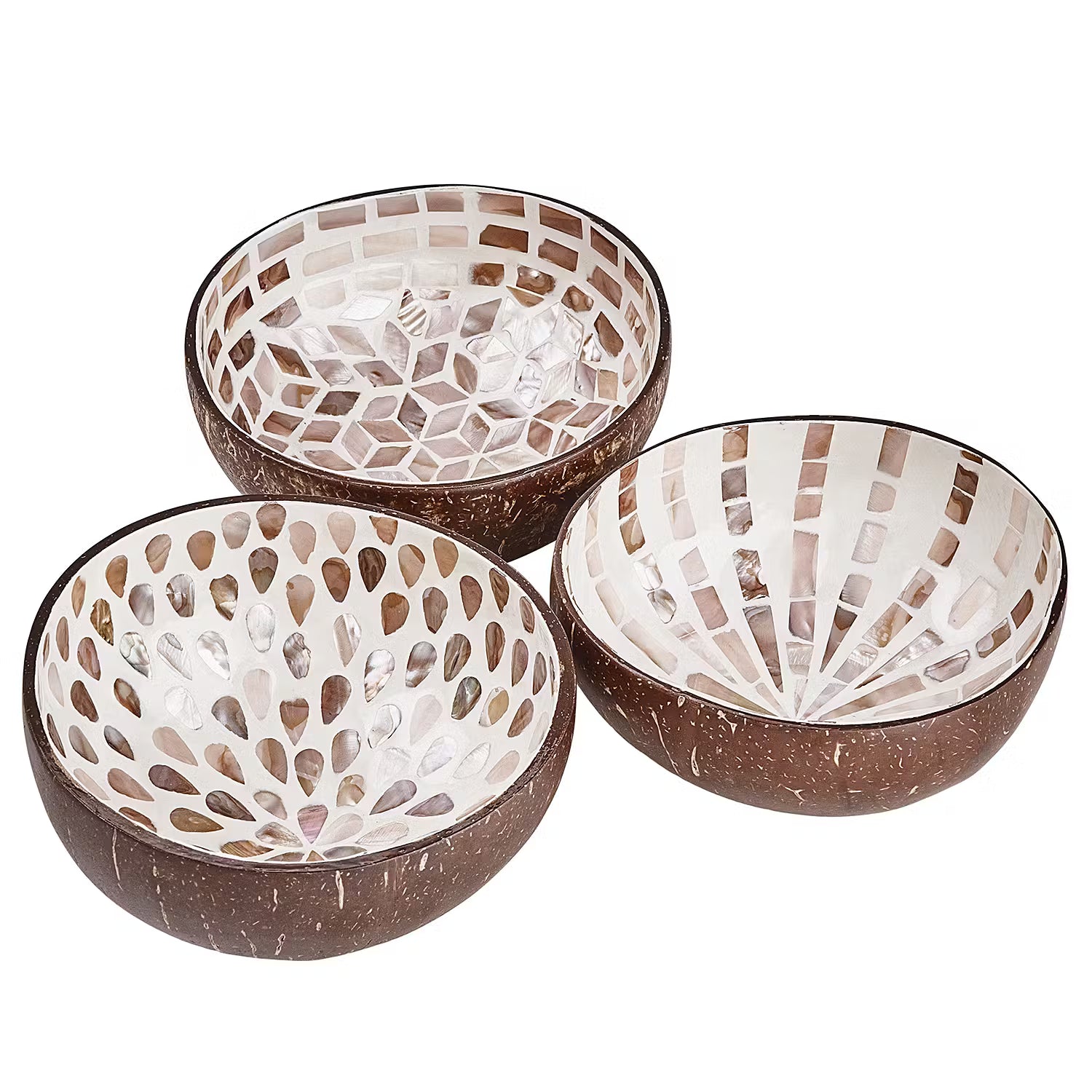 COCONUT Kokosnussschale 6er-Set