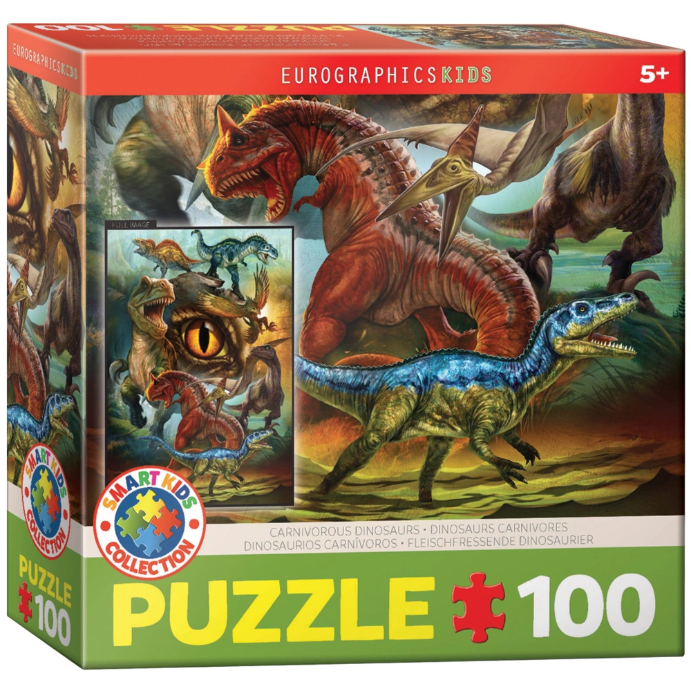 EurographKids - Fleischfressende Dinosaurier (Puzzle)