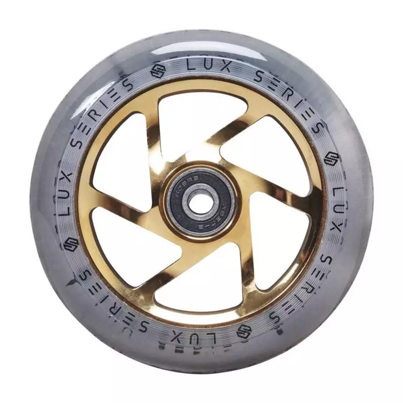 Roue trottinette STRIKER Lux Clear Gold Chrome 110mm