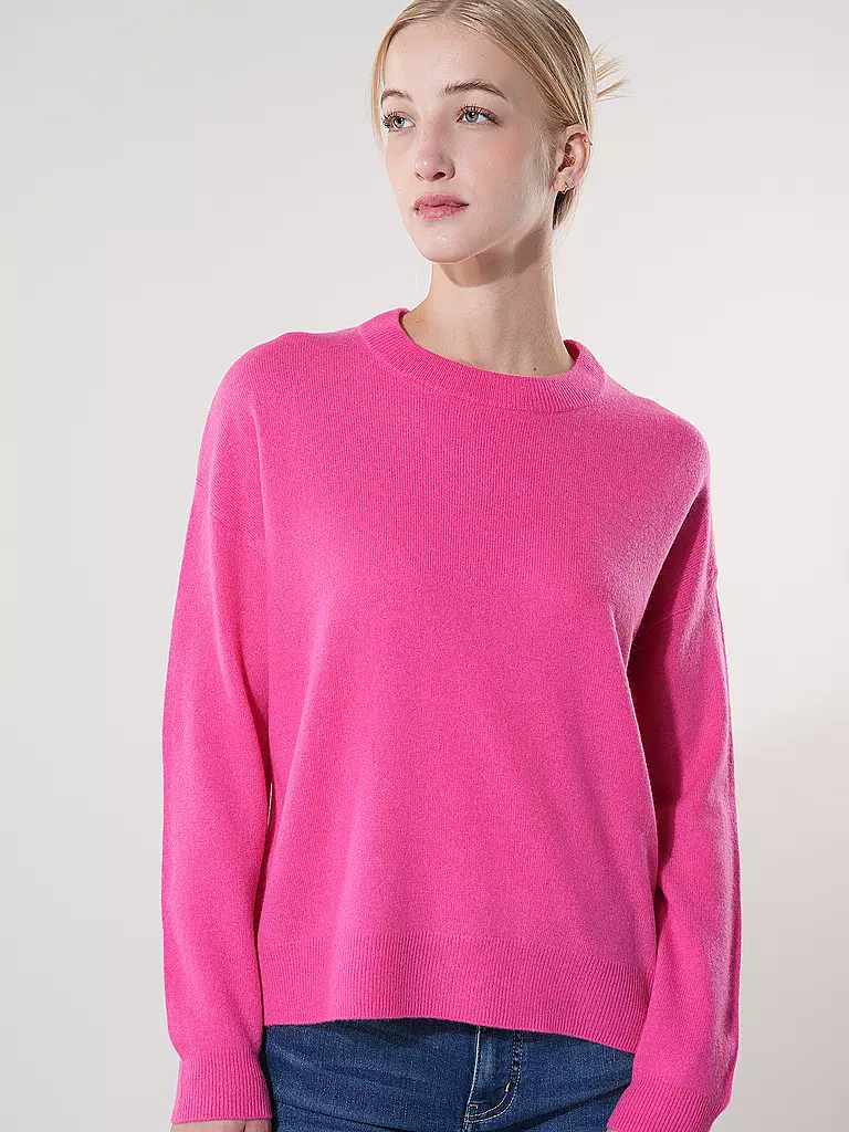LES TRICOTS DE LEA Kaschmirpullover MAPOUPETTE pink