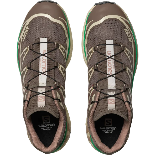 XT-6 MINDFUL  Sportliche Schuhe Unisex Falcon/AlmondMilk/BrightGreen