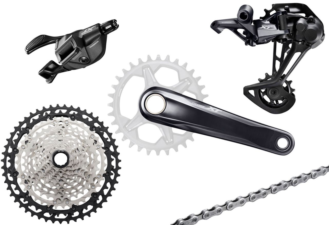 Shimano XT M8100 1x12-fach Gruppe I-Spec EV 180mm 10-51 kaufen | Bike-Discount