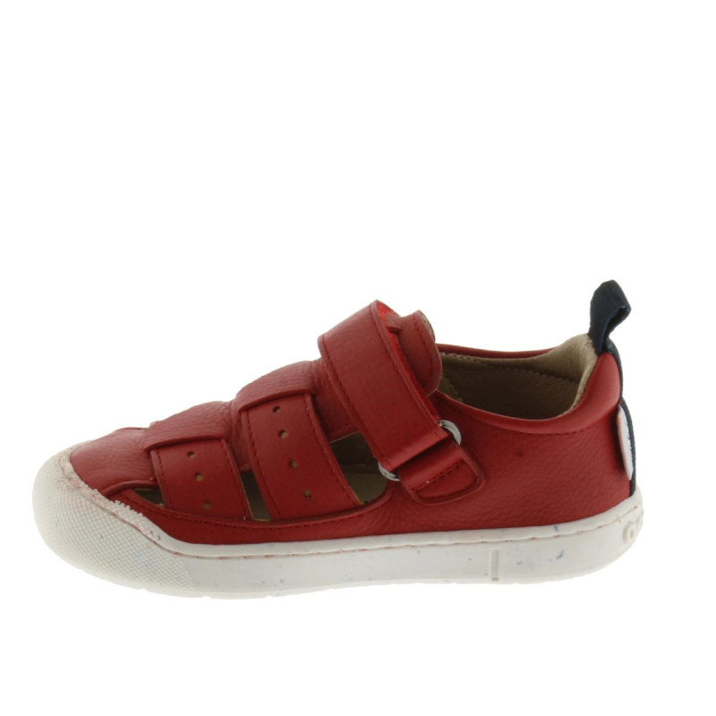 Acebos Acebos Barefoot Gummi Sandales Rouge