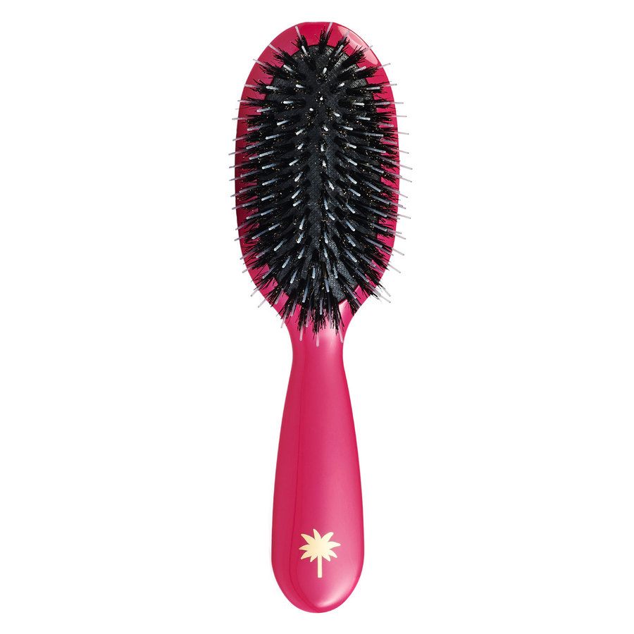 Fan Palm Hair Brush Sweet Pea Small