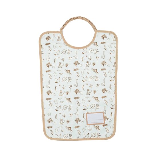 Lot de 2 bavoirs maternelle   de               Trois Kilos Sept