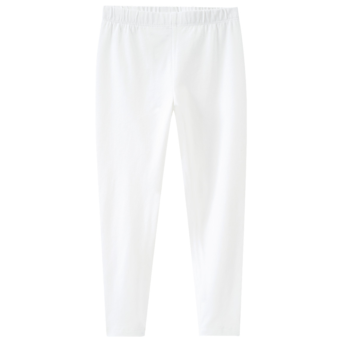 Topolino Mädchen Leggings unifarben weiss