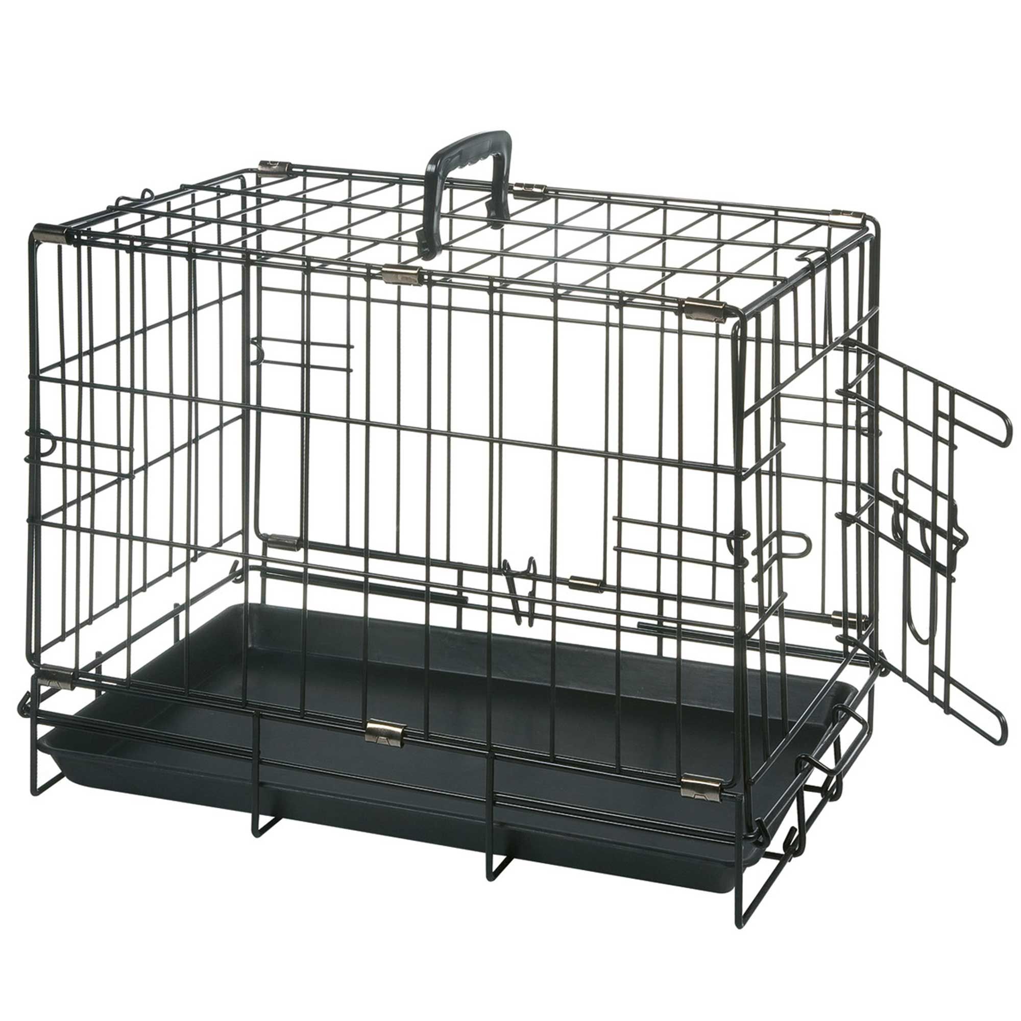 Hunde Drahtbox - Transportbox aus Metall - langlebig solide und pflegeleicht
