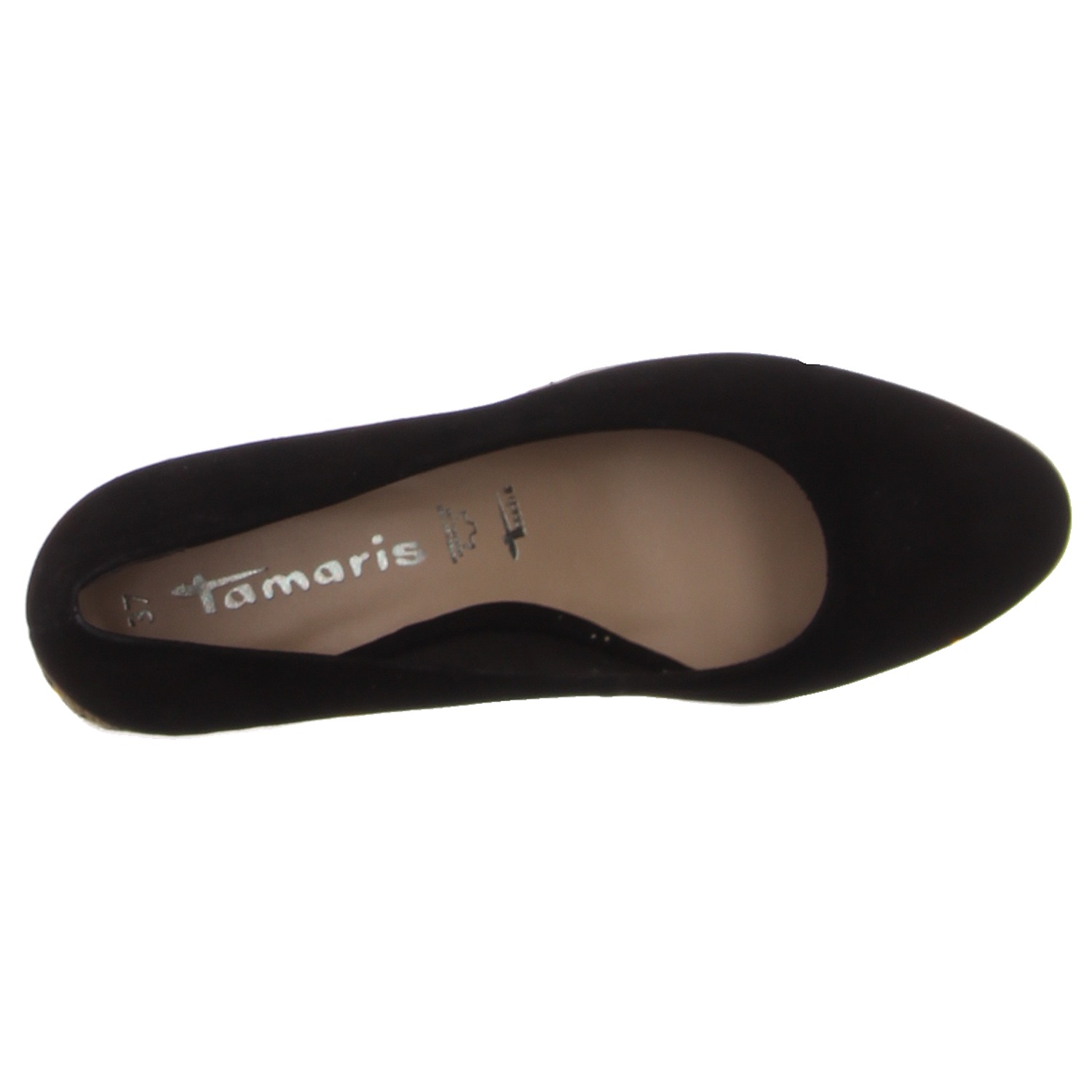 Tamaris Keilpumps schwarz schwarz