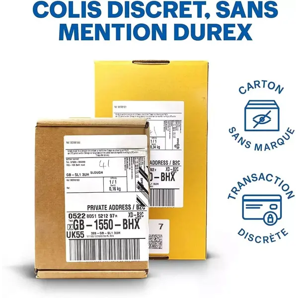 Preservativos Durex Extra Feeling - Finos e Extra Lubrificados - 2 pacotes com 20 unidades cada, Pacote com 40 unidades