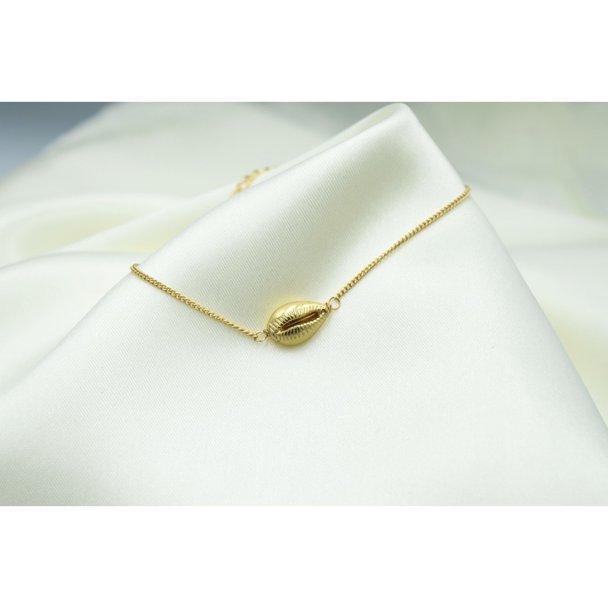Bracelet chaîne cauri