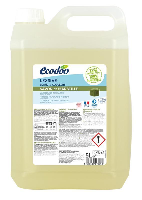 Ecodoo Wasmiddel Vloeibaar Marseille Zeep 5 L