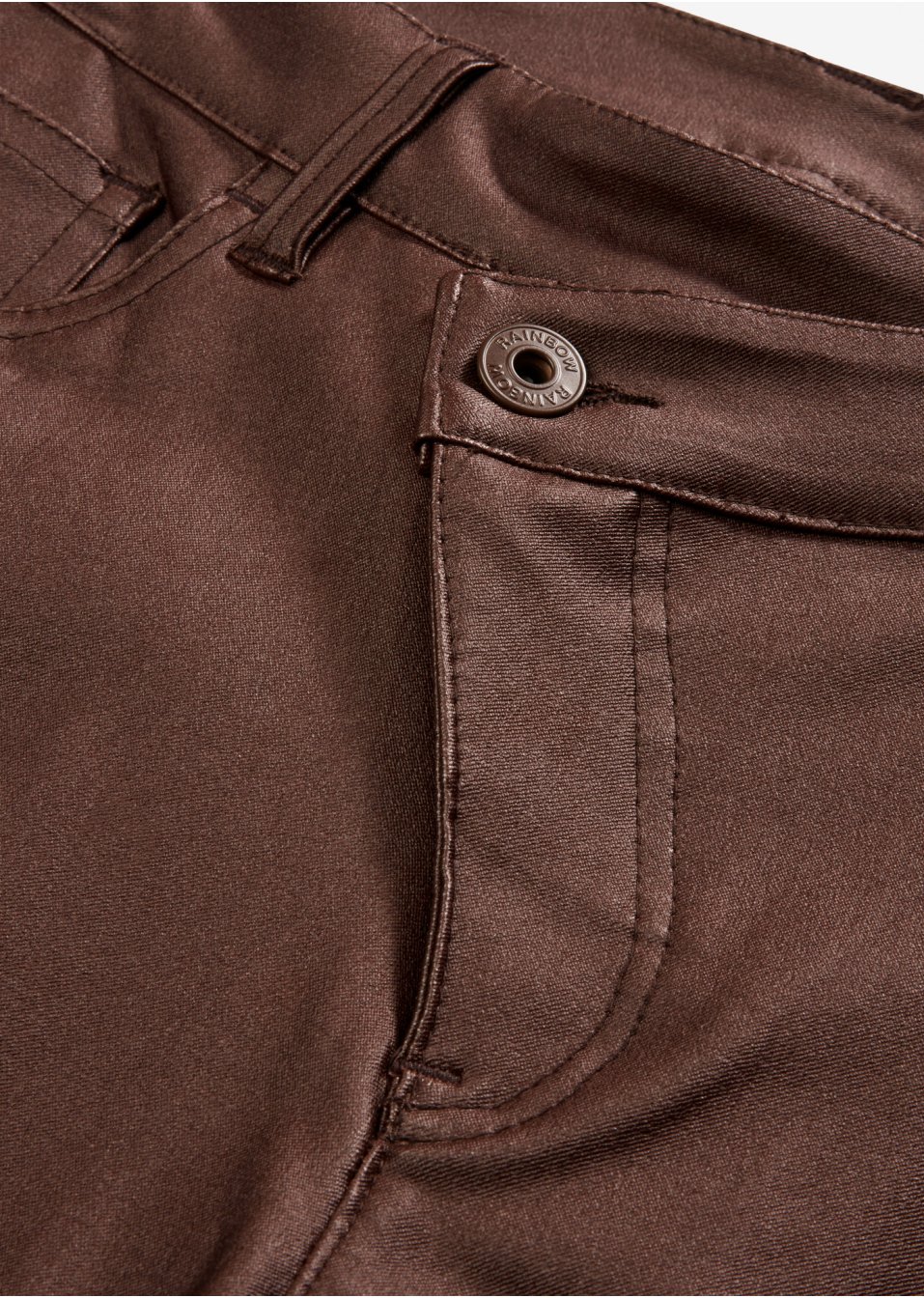 Pantalon avec taille asymétrique