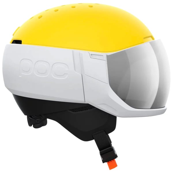 Casque de ski POC LEVATOR MIPS HYDROGEN WHITE/AVENTURINE YELLOW MATT