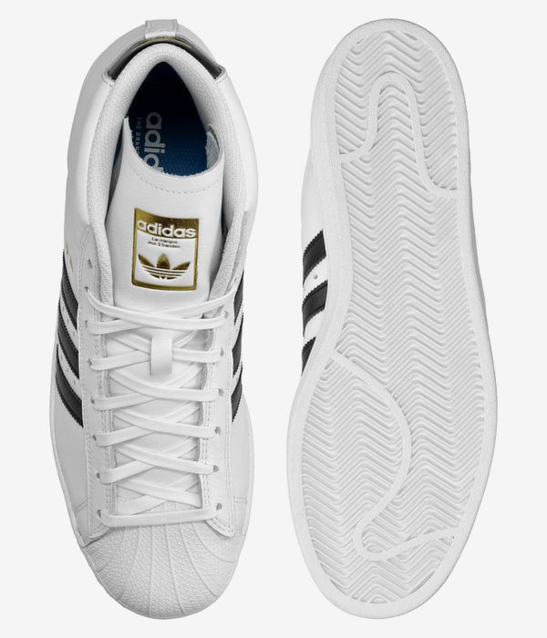 adidas Skateboarding Pro Model ADV Schuh (white core black gold)