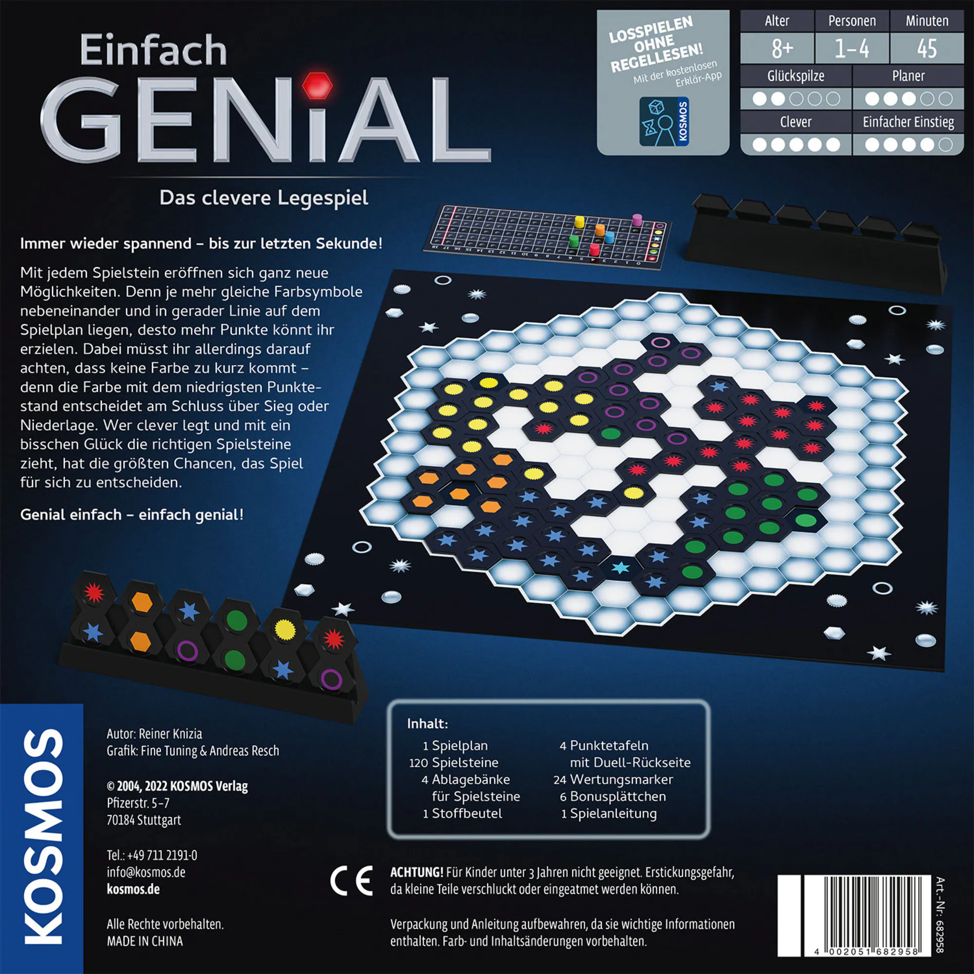Kosmos Brettspiel Einfach Genial