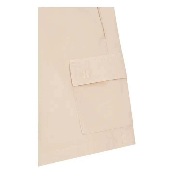 Hundred Pieces Short Cargo Taille Elastiquée | Beige