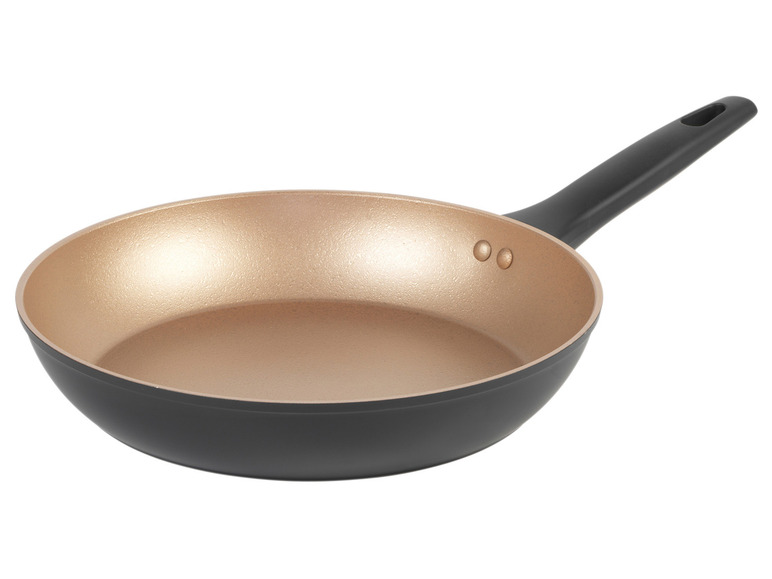 Aluminium braadpan Opulence collectie zwart/goud