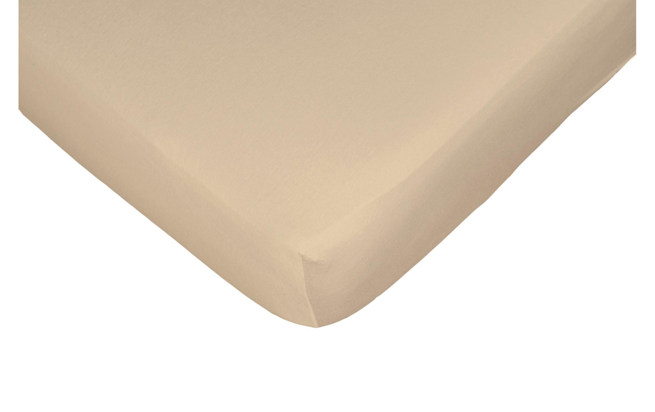 Fixleintuch Nela 180-200 x 200 cm, EcruStretchline-Fix Bettbezug