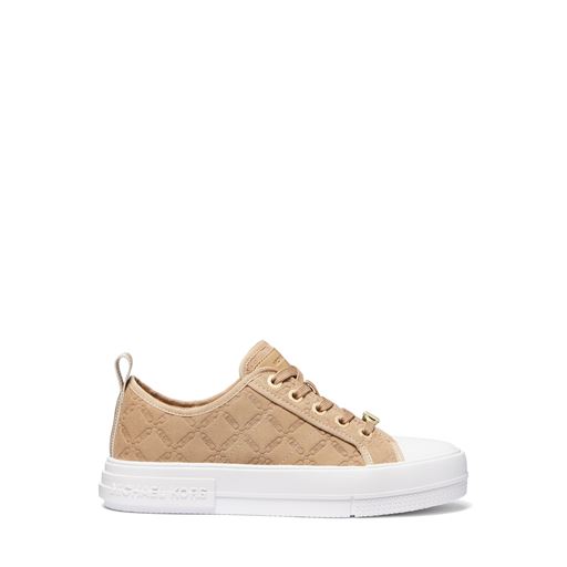 Michael Kors Evy Lace Up Sko, Camel, 36