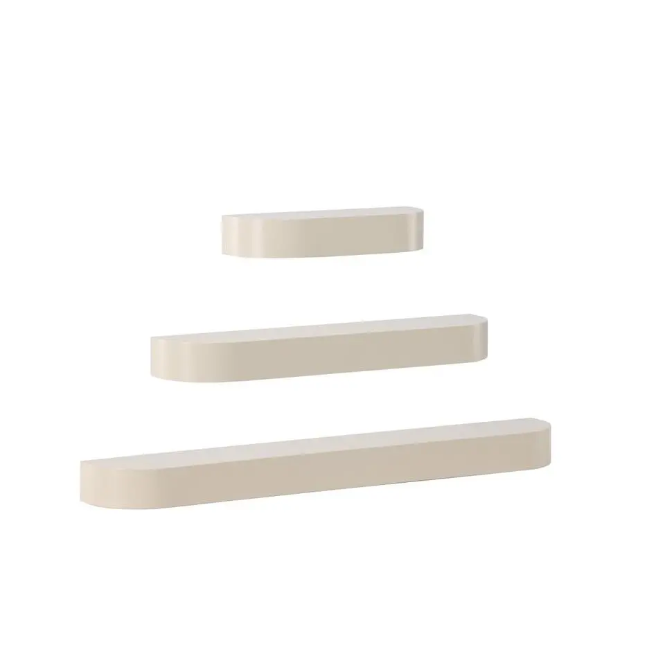 Svea - Rocco wanplanken - set van 3 - beige