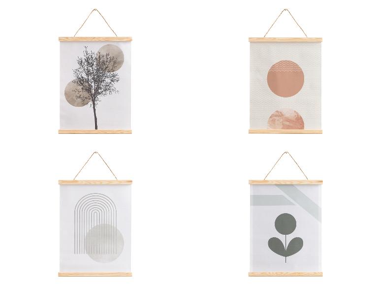 A3 poster met houten frame
