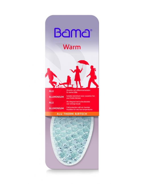 Bama Inlegzool Alu-Therm Zilver - Schoenonderhoud