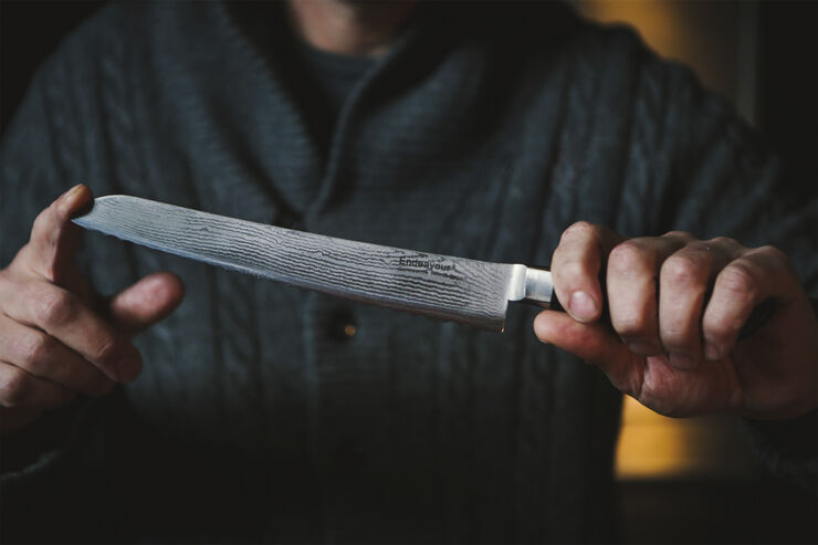 Endeavour Bread - kniv 22,5 cm Sort