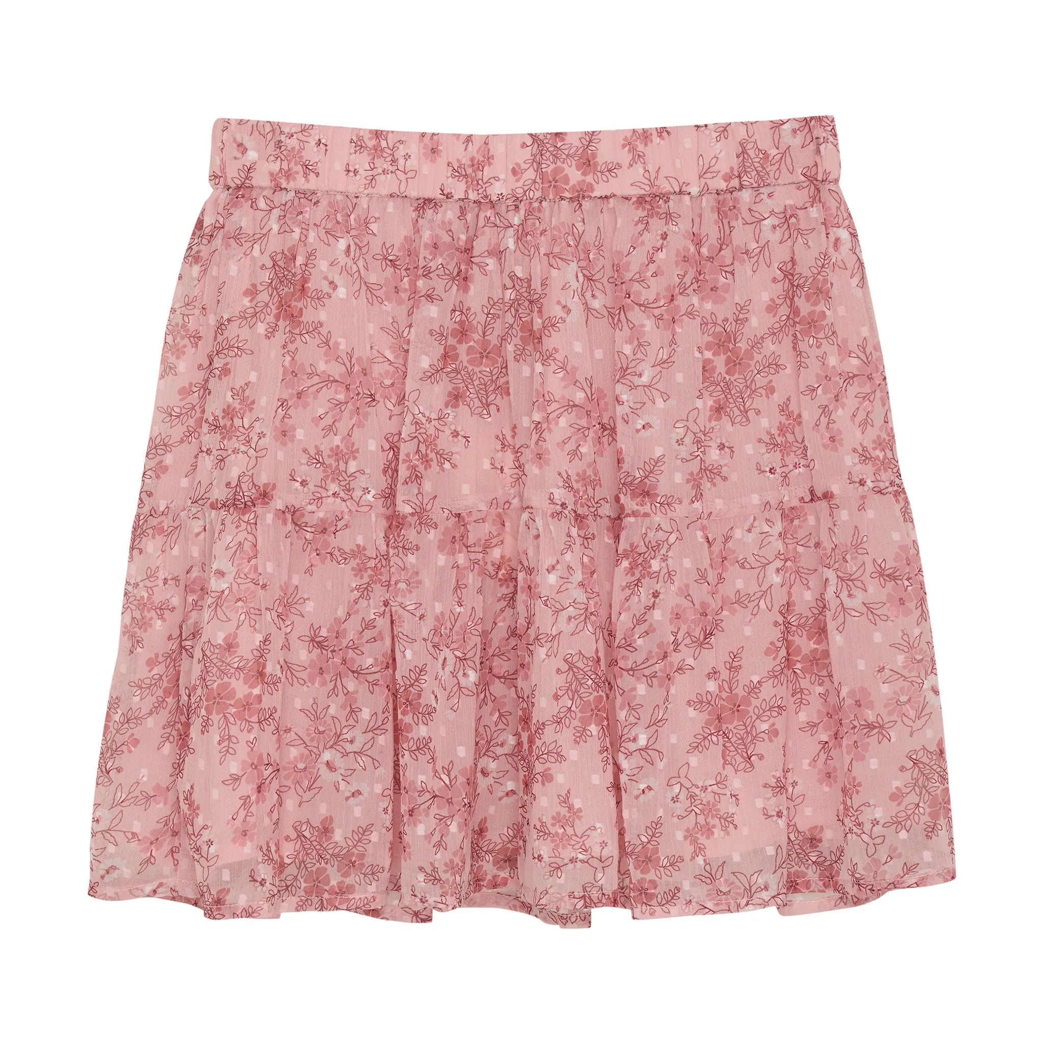 Creamie Jupe Fleurs Dobby 7-14ans