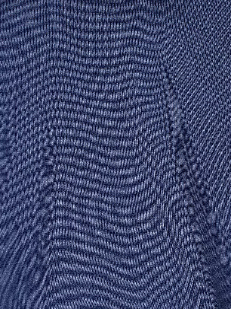 HUGO Rollkragenpullover SAN THOMAS blau
