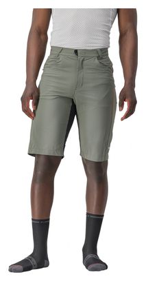 Short Castelli Baggy Unlimited Gris / Vert