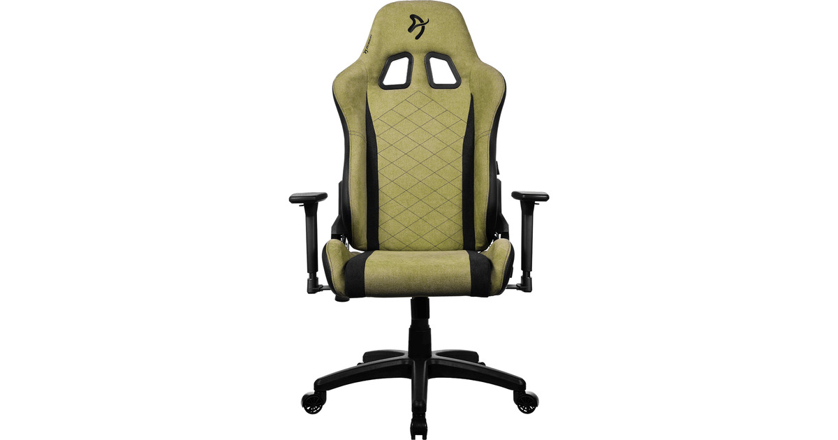 ArozziAvanti Soft Fabric - Moss Green gamestoel  (Groengrijs)