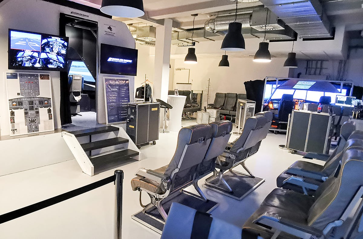 3D-Flugsimulator Boeing 737 Frankfurt am Main