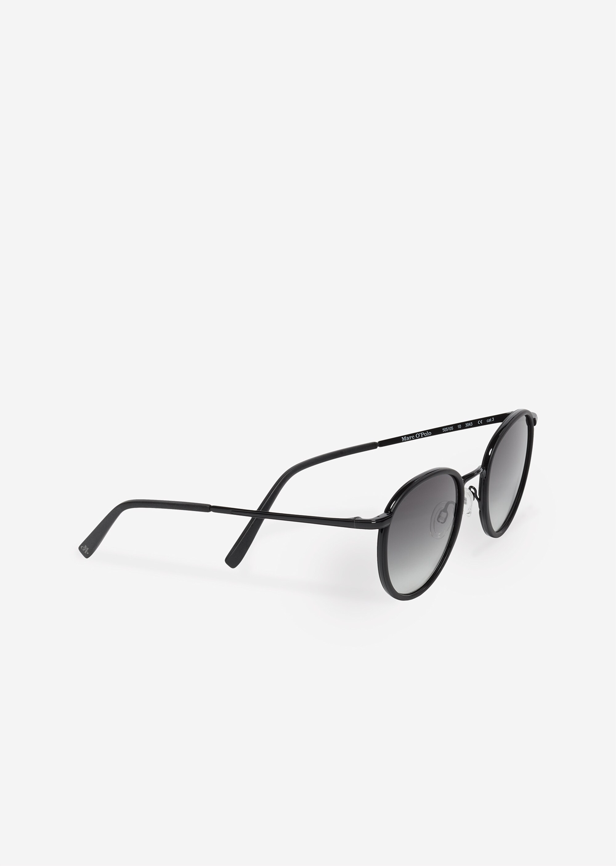 Unisex-Sonnenbrille mit extravagantem Edelstahl-Acetat-Rahmen