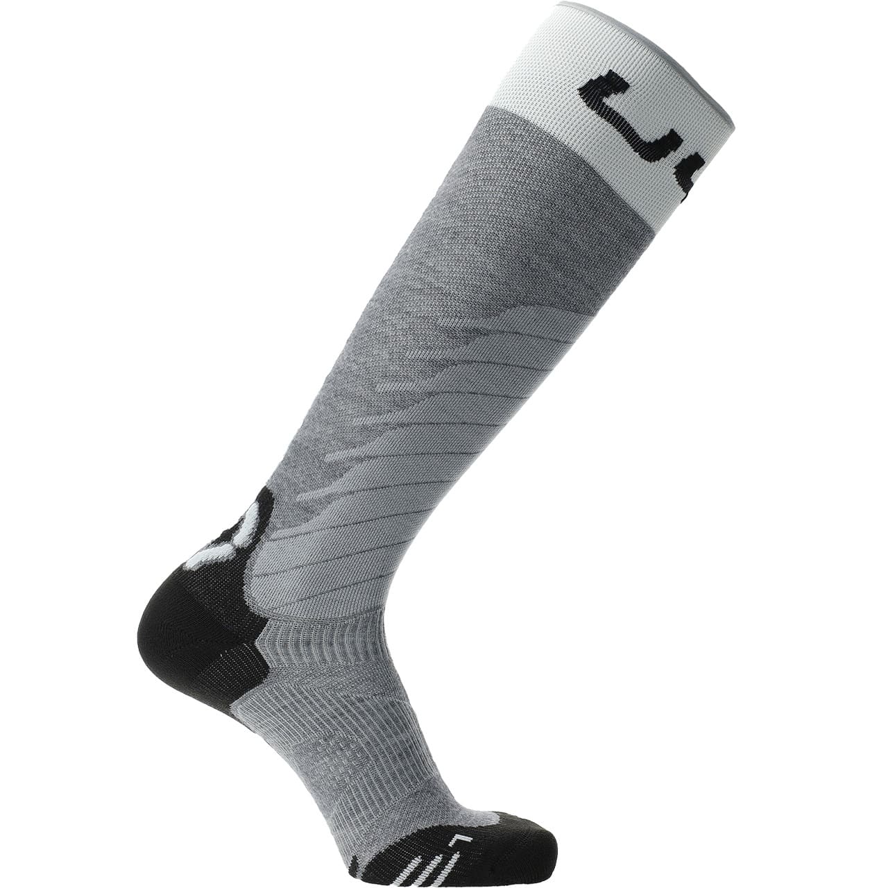 UYN Herren Skisocken ONE MERINO grey melange/white | UYN Skisocken | UYN | U | MARKEN | XSPO