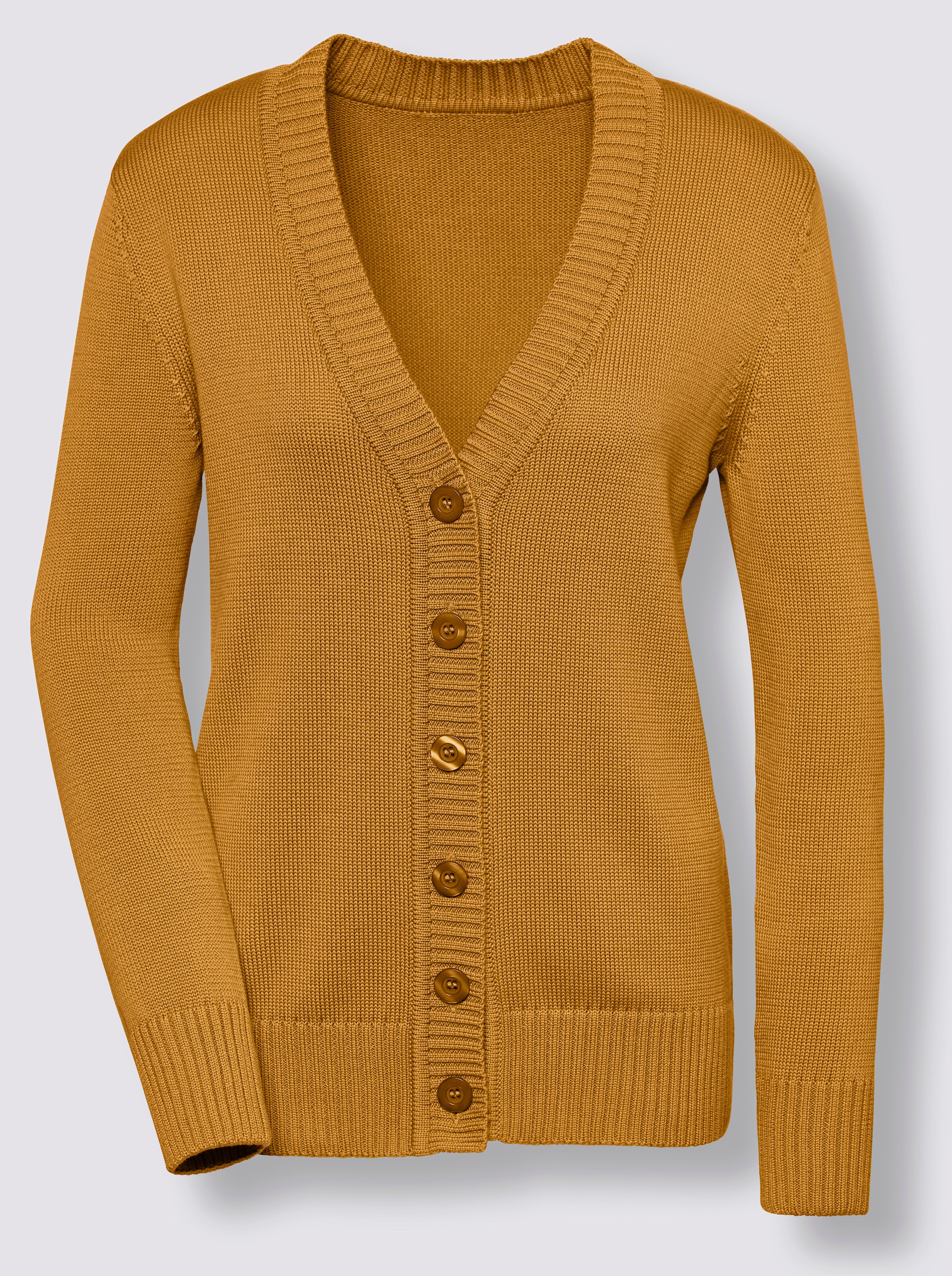 Pima-Baumwoll-Strickjacke