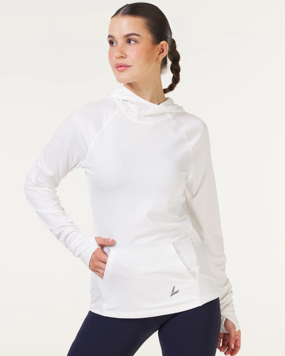 LEVITY Fast Track Hoodie White
