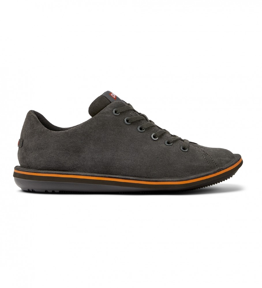 Sapatos de couro cinza Camper Beetle