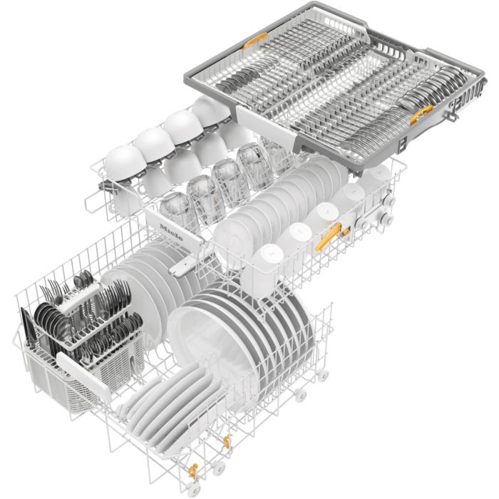 Miele Vollintegrierbarer Geschirrspüler G 5367 SCVi XXL Active Plus S Edelstahl
