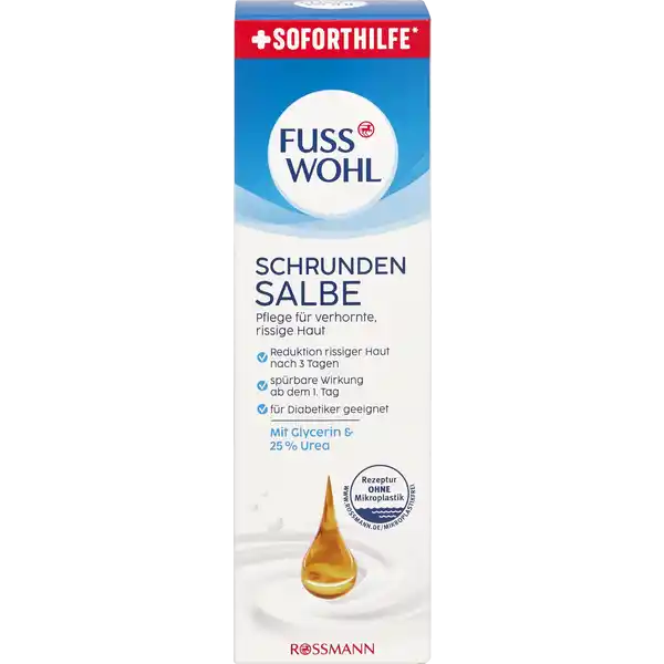 Schrunden Salbe Soforthilfe