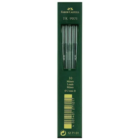 Faber-Castell Fallmine TK 9071, 3B, 2,0mm, 10 Stück