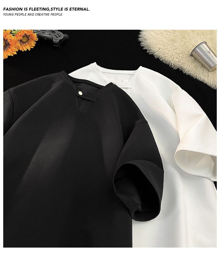 Priam - T-shirt met korte mouwen en V-hals