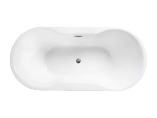 Baignoire îlot NAVIA 140x75 cm,150-160x80 cm - Dimensions: 150 x 80 cm