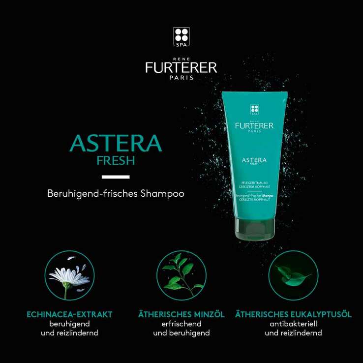 Furterer Astera Fresh beruhigend-frisches Shampoo, 200 ml
