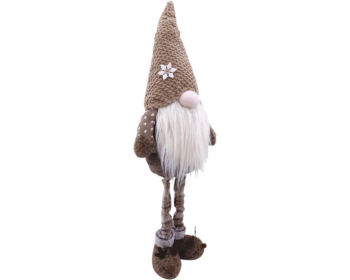 Decoratief figuur Santa Lafiora 30 20 x 95 cm bruin