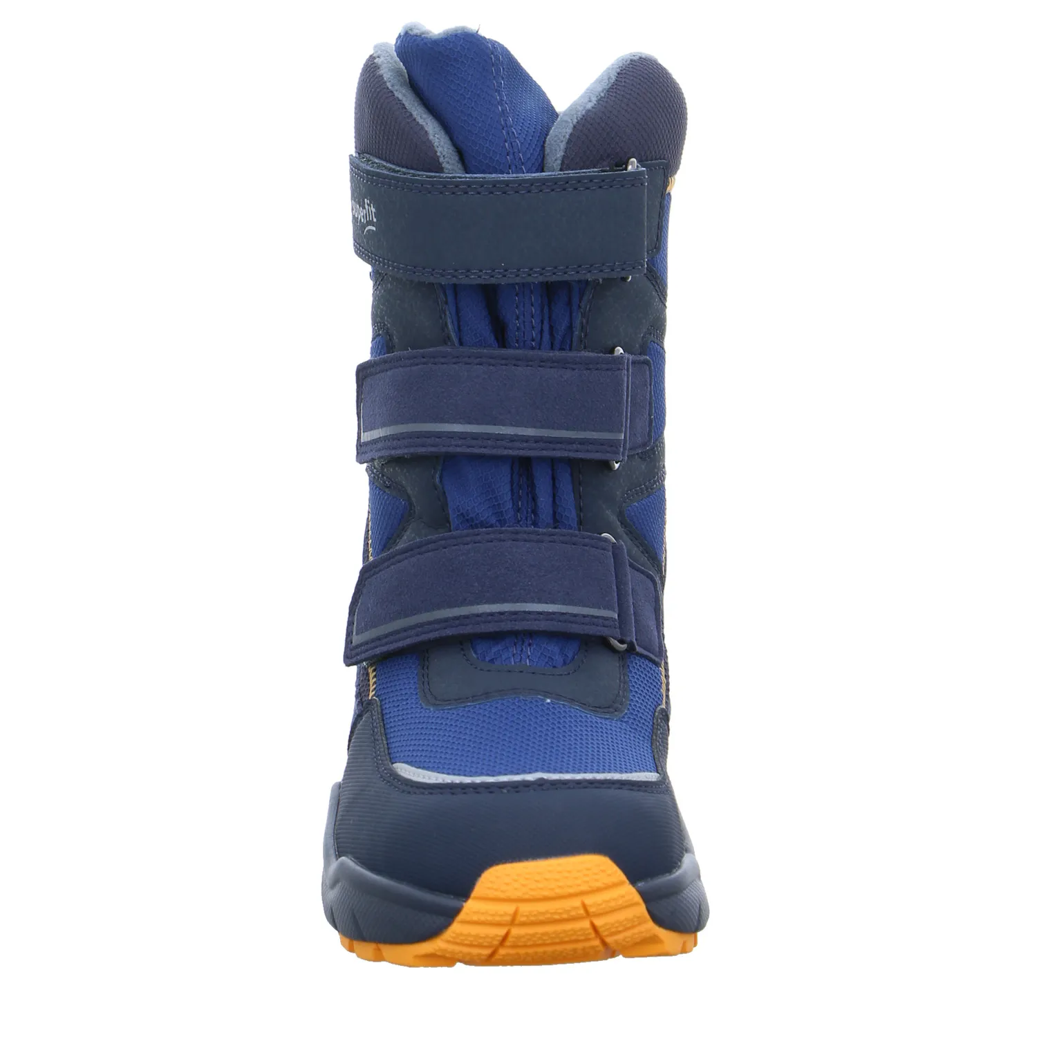 SUPERFIT Jungen- Snowboot Membran Blau Textil  Winterstiefel